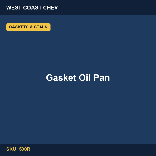 500R Gasket Oil Pan