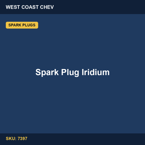 7397 Spark Plug Iridium