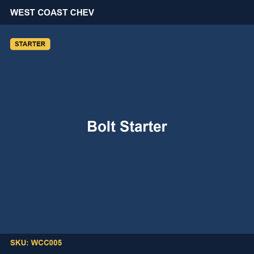 WCC005 Bolt Starter