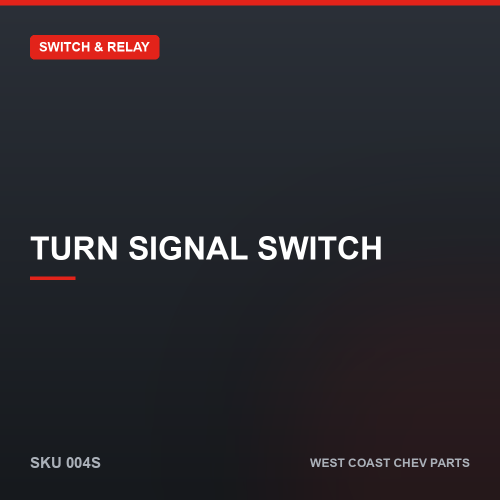 wcc-004S Turn Signal Switch — SKU 004S