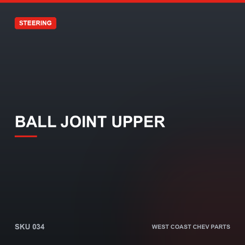 Ball Joint Upper — SKU 034