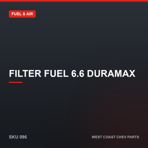 Filter Fuel 6.6 Duramax — SKU 096