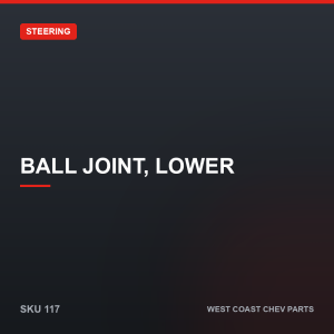 Ball Joint, Lower — SKU 117