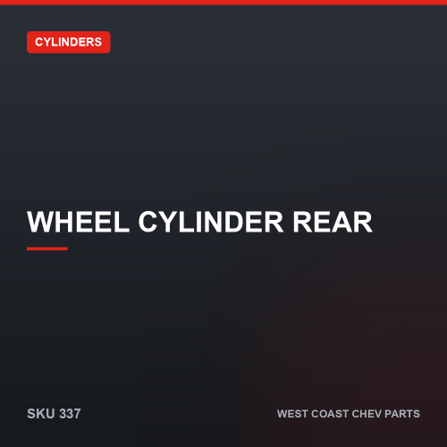 wcc-337 Wheel Cylinder Rear — SKU 337