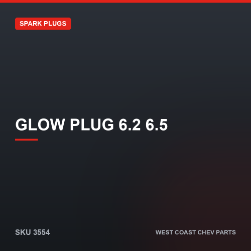 wcc-3554 Glow Plug 6.2 6.5 — SKU 3554