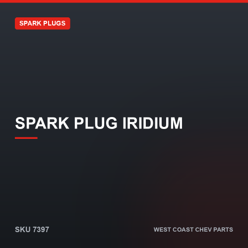 wcc-7397 Spark Plug Iridium — SKU 7397
