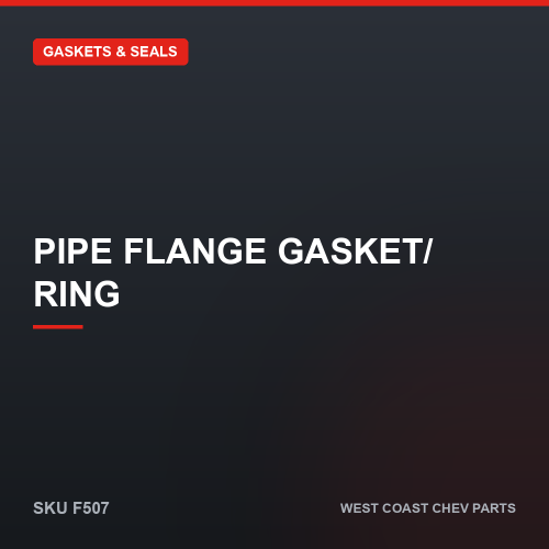 wcc-F507 Pipe Flange GASKET/ Ring — SKU F507