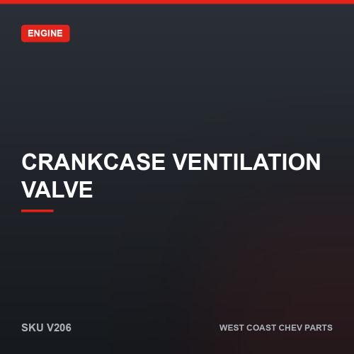 wcc-V206 Crankcase Ventilation Valve — SKU V206